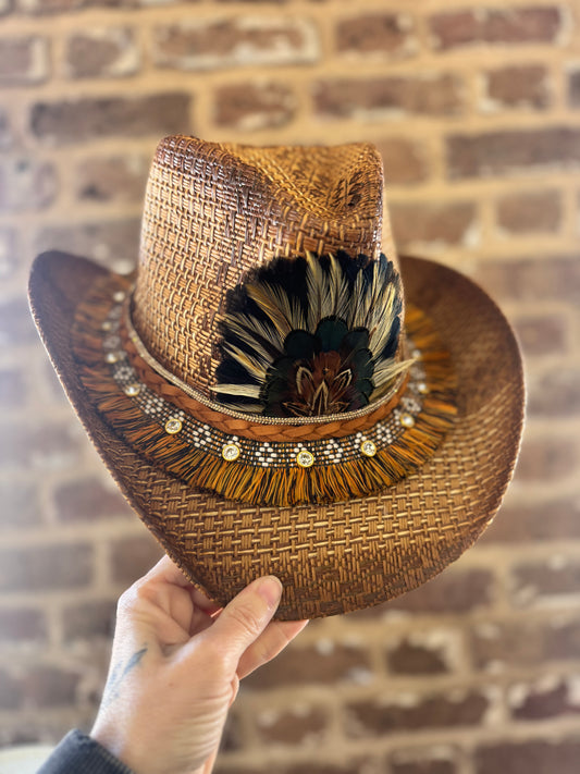 Gypsy Straw (READY TO SHIP)