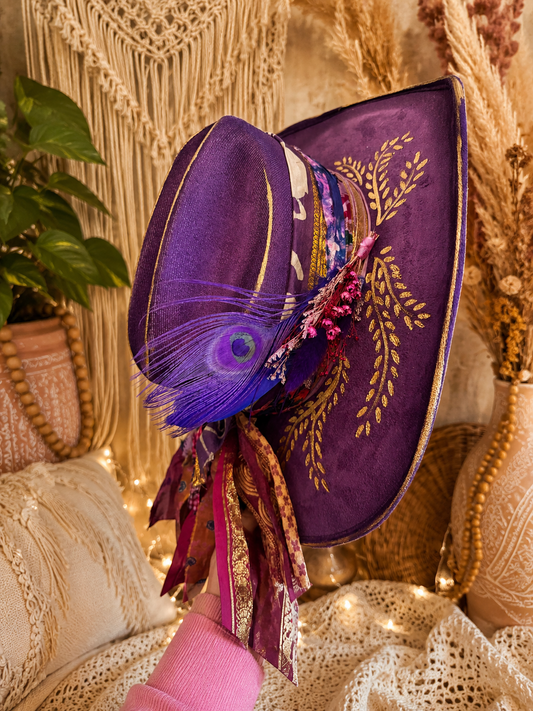 Purple Rain โ One of One Custom Hat ๐NEW๐