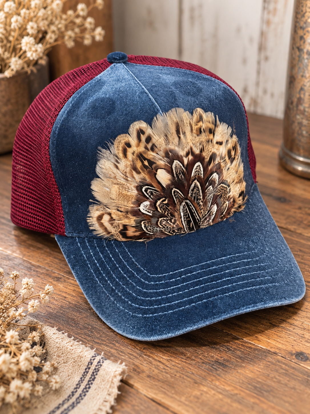 Scout Feather Trucker