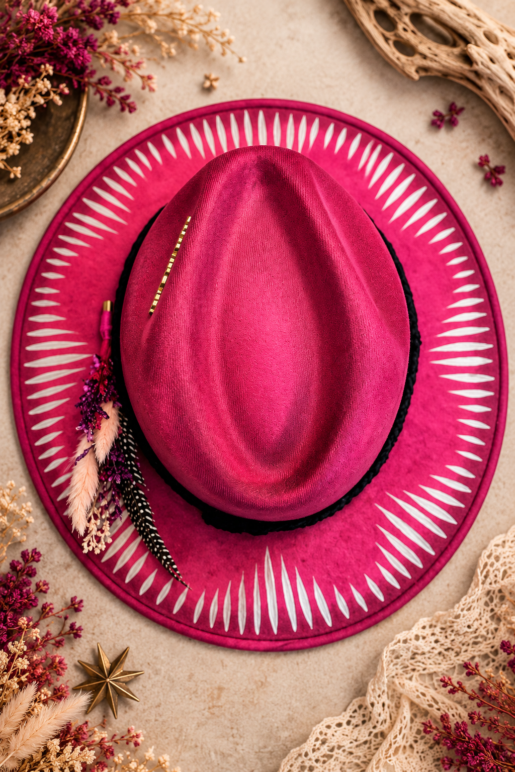 Moulin Rouge— One of One Custom Hat 👑NEW👑