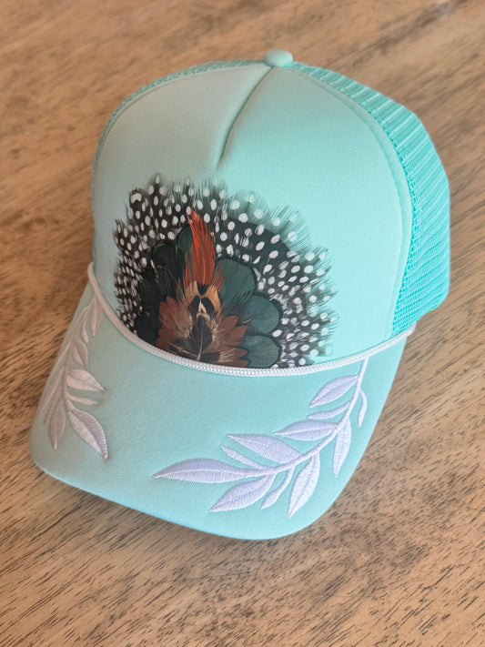 Polly 4 Feather Trucker