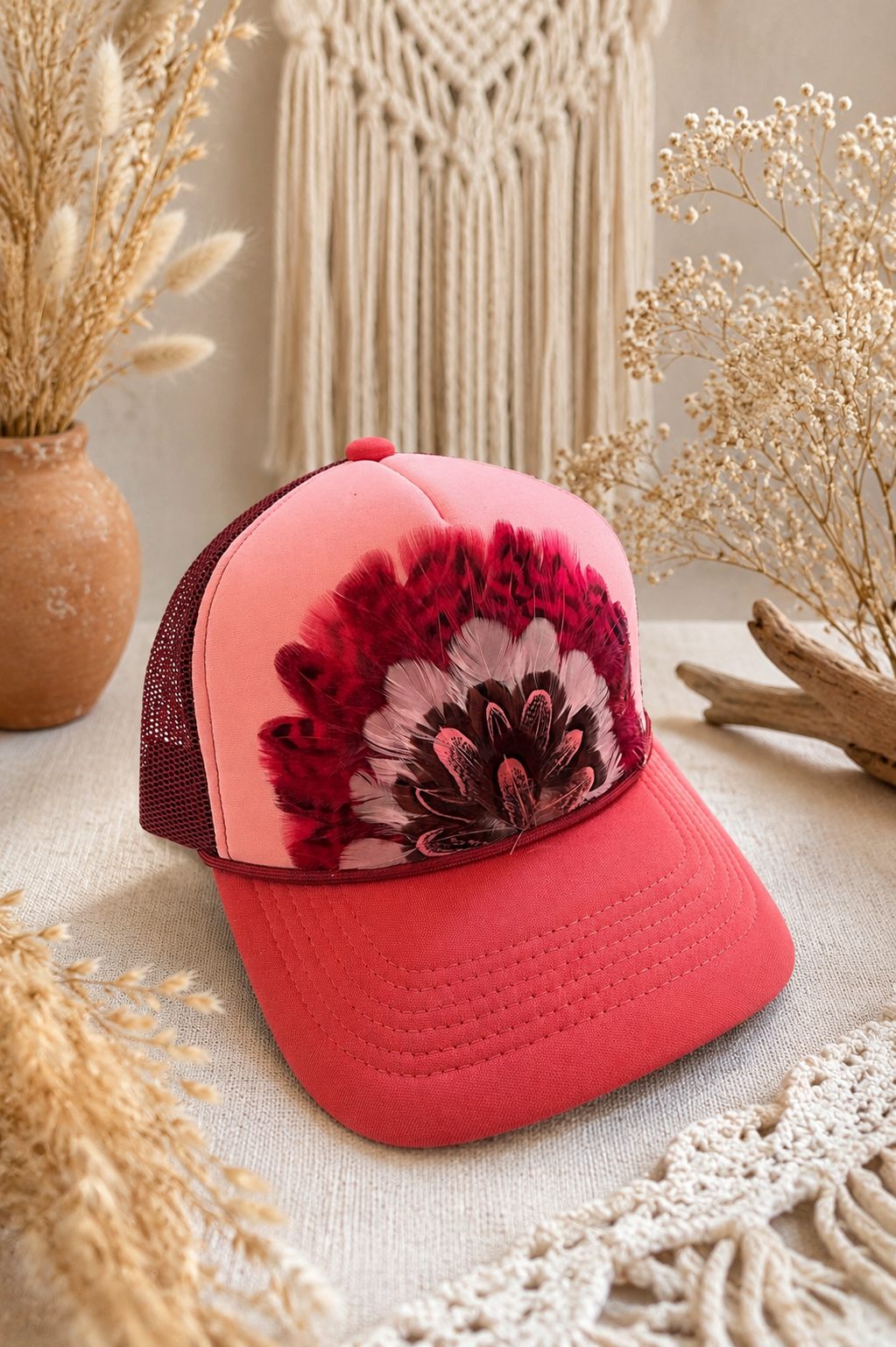 Patsy Feather Trucker