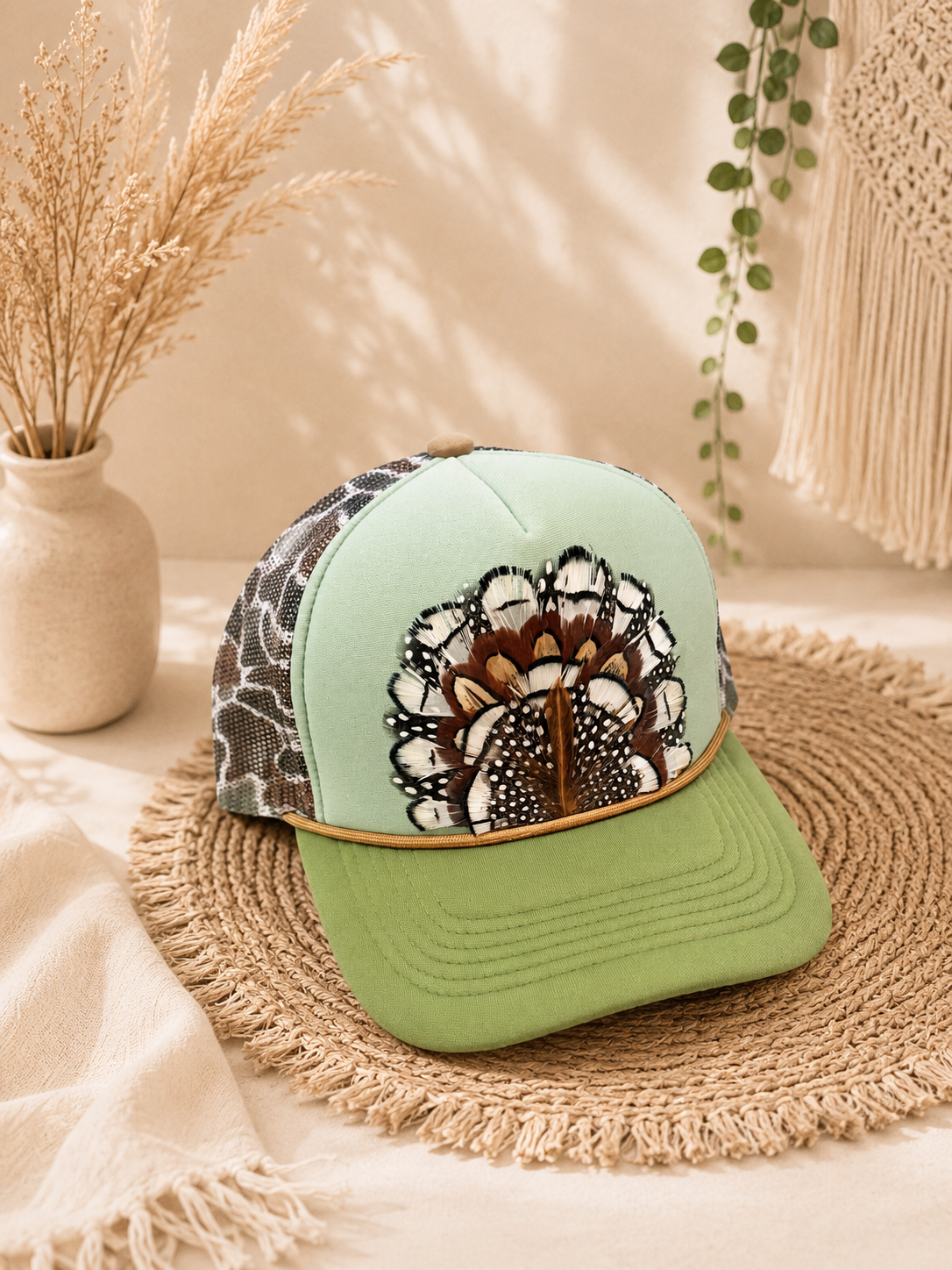 Franny Feather Trucker