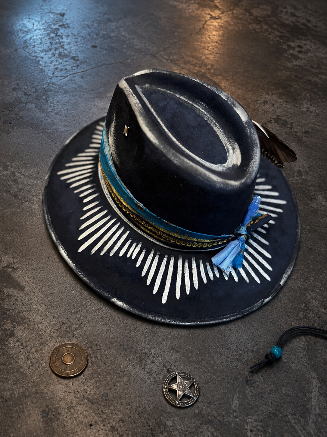 Cleo’s Outlaw- One of One Custom Hat 👑NEW👑