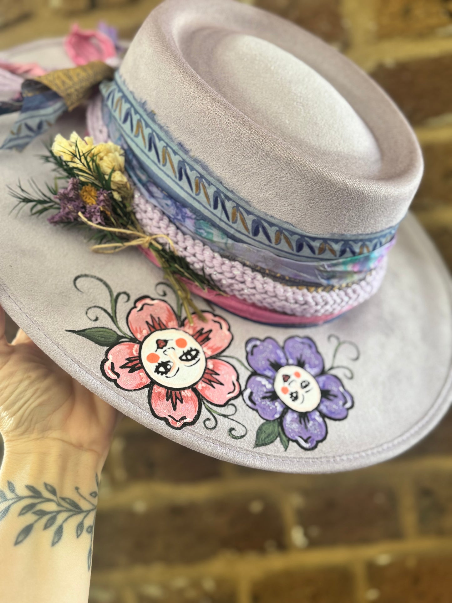 Flower Ladies — One of One Custom Hat 👑NEW👑