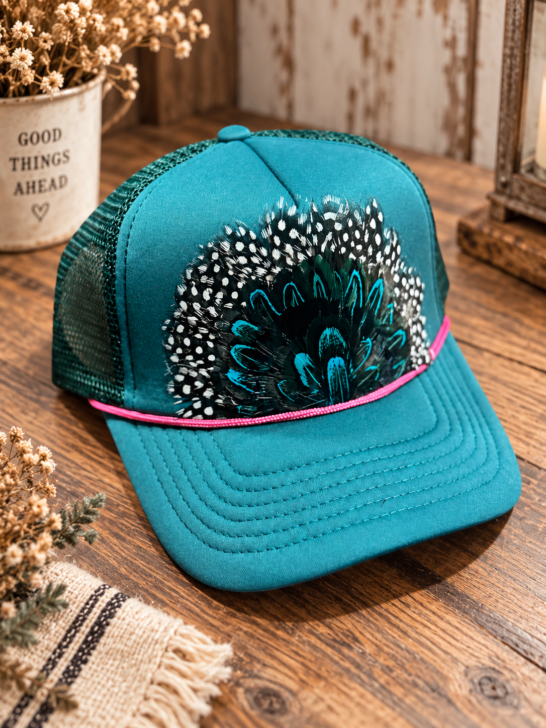 Sally Feather Trucker