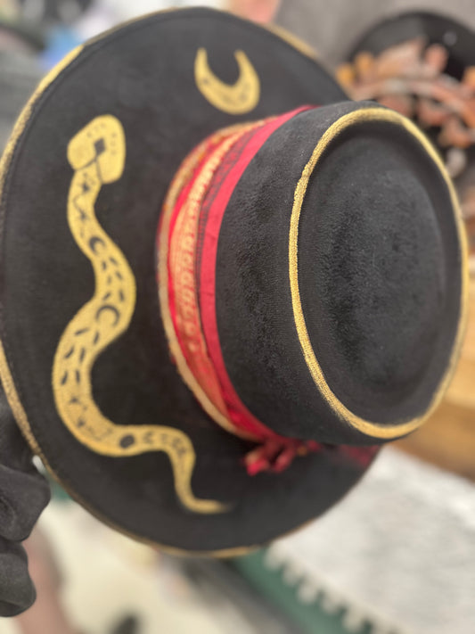 Red velvet Snake (READY TO SHIP)