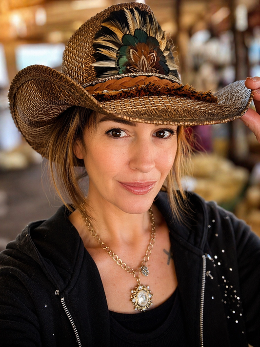 Gypsy Straw (READY TO SHIP)